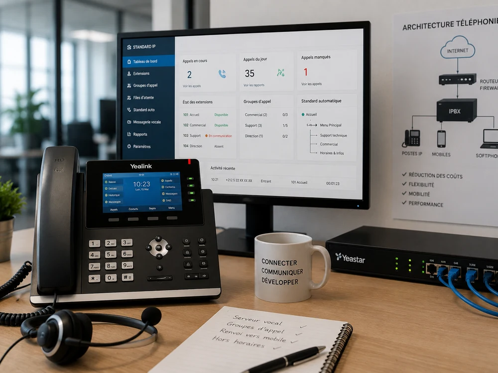 Standards téléphoniques IP (VoIP)
